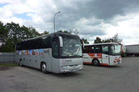 Sviadnov, garáže ČSAD FM, červenec 2016